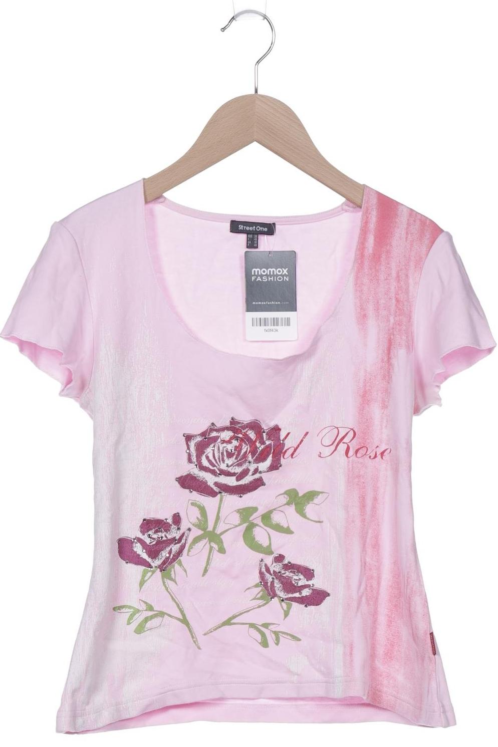 

Street One Damen T-Shirt, pink, Gr. 38