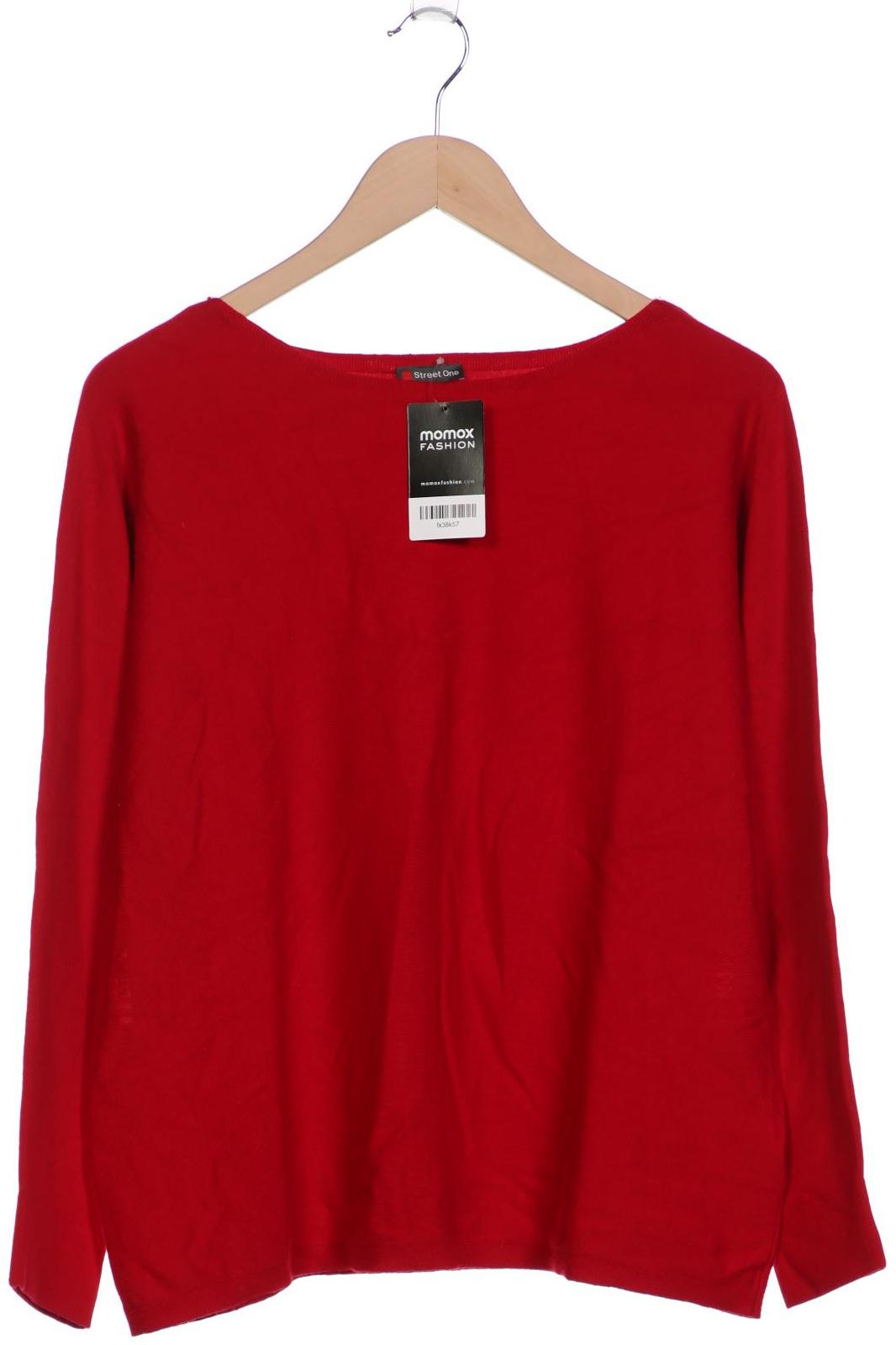 

Street One Damen Pullover, rot, Gr. 40