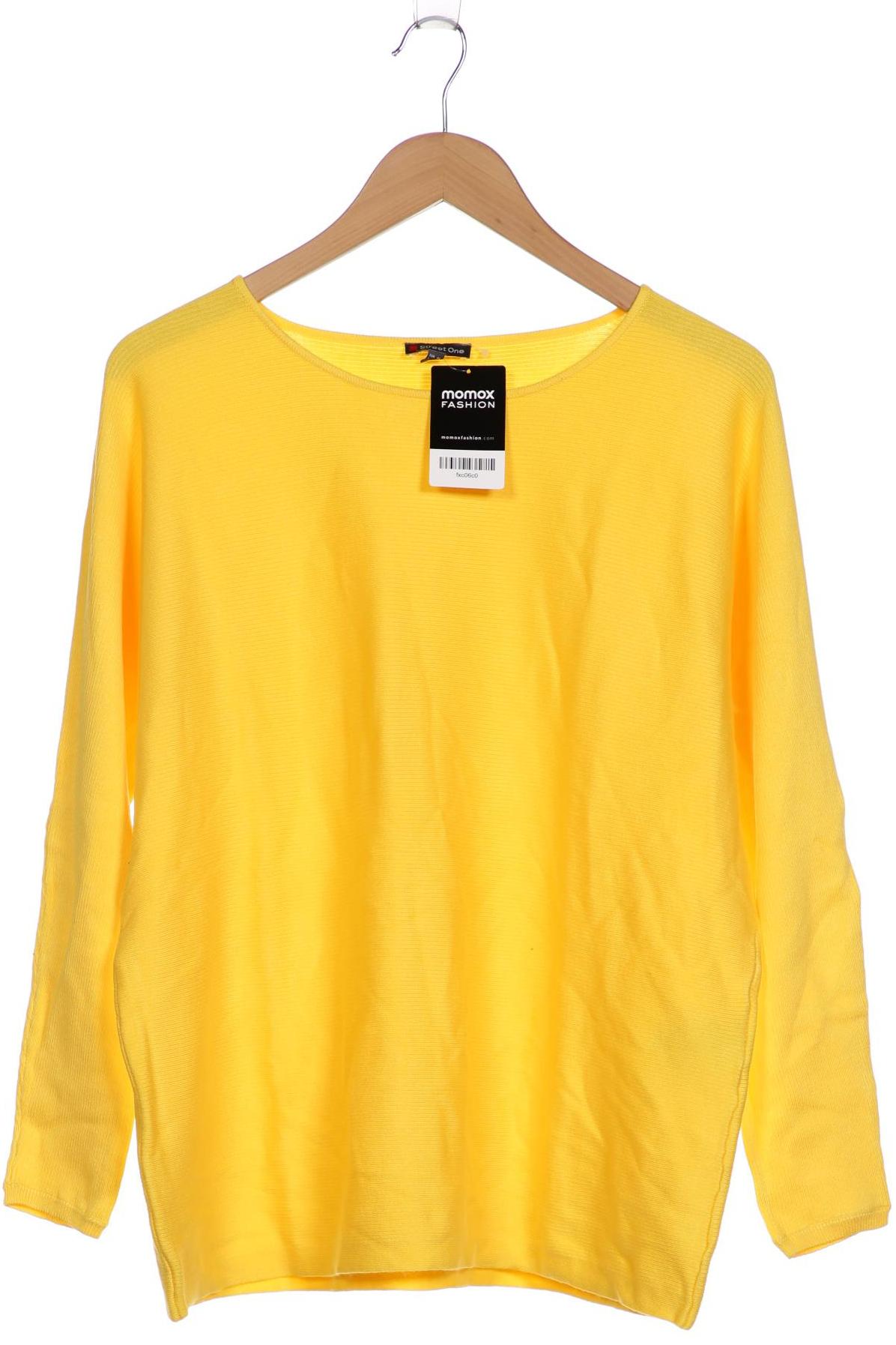 

Street One Damen Pullover, gelb, Gr. 44
