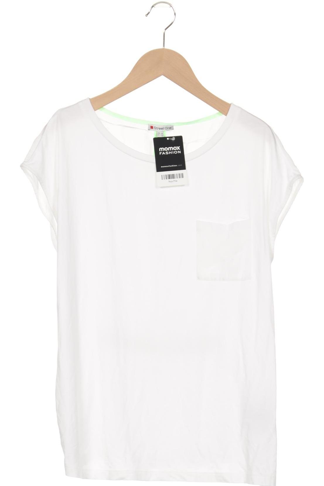 

Street One Damen T-Shirt, weiß, Gr. 36