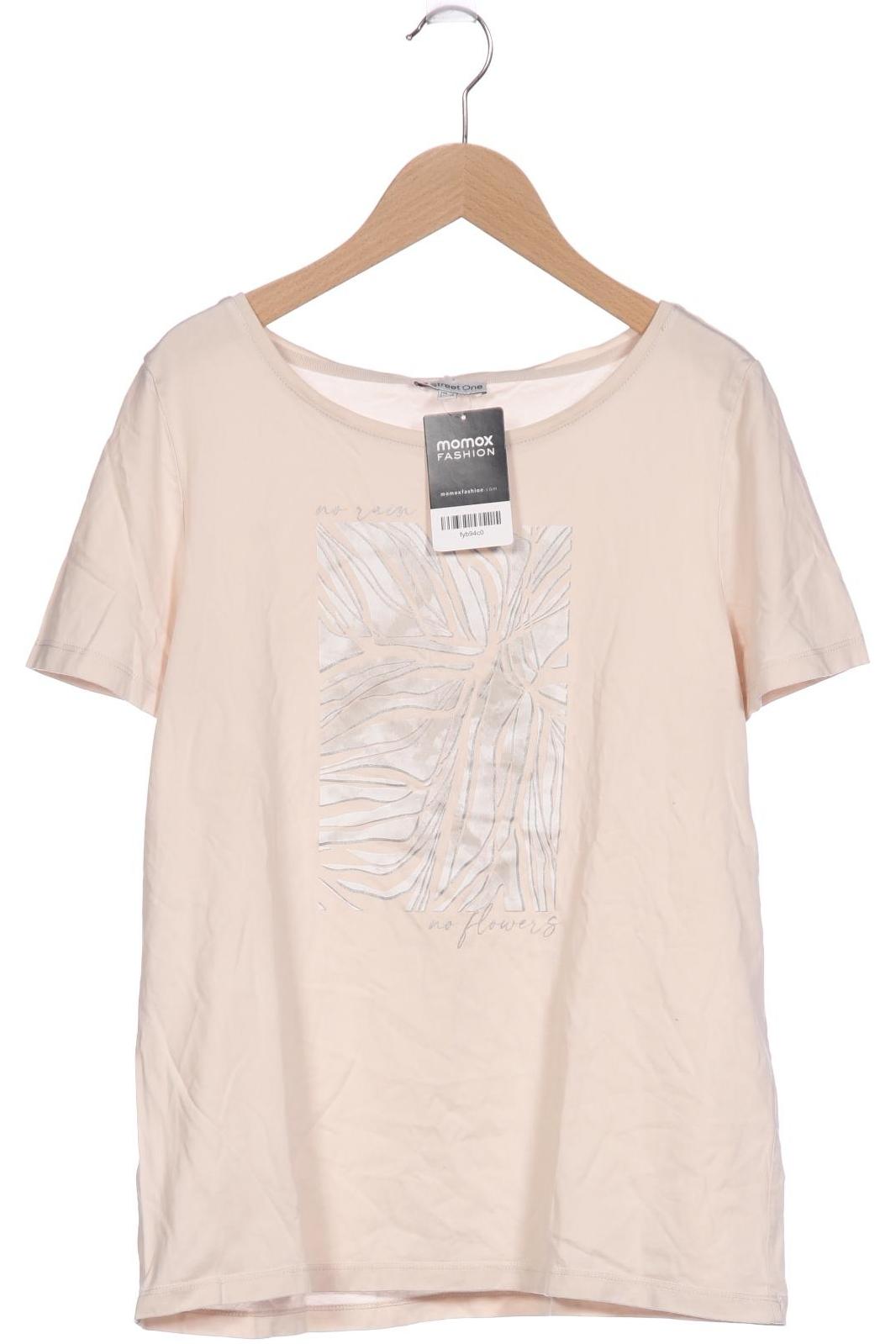 

Street One Damen T-Shirt, beige, Gr. 38