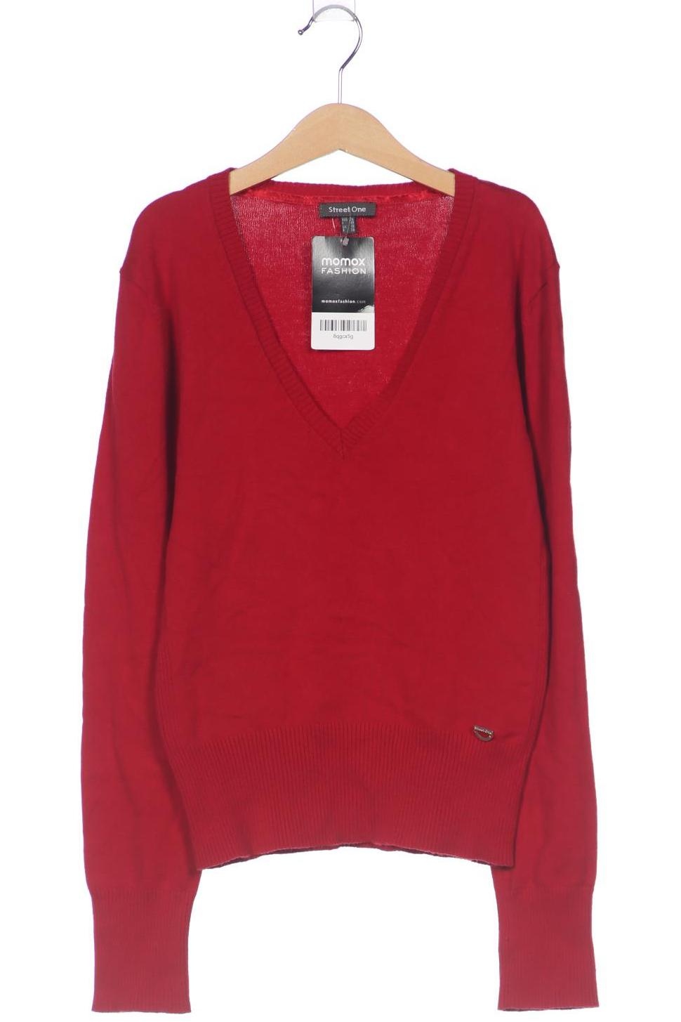 

Street One Damen Pullover, rot, Gr. 36