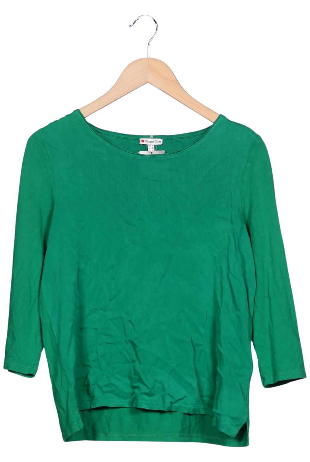 

Street One Damen Langarmshirt, grün, Gr. 38