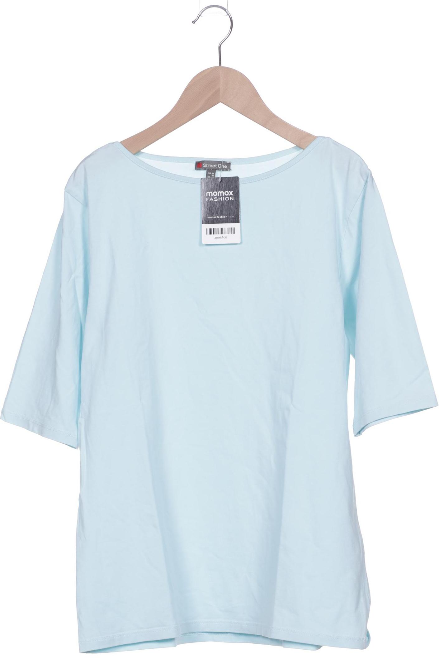 

Street One Damen T-Shirt, hellblau, Gr. 44