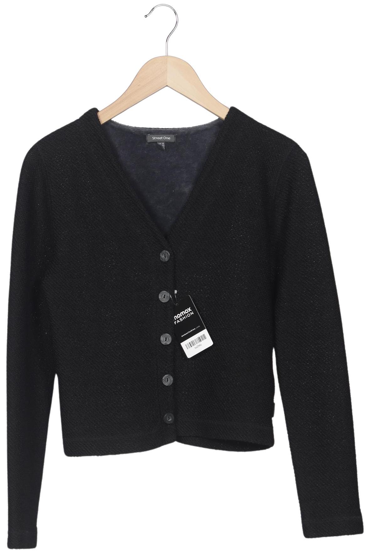 

Street One Damen Strickjacke, schwarz, Gr. 40