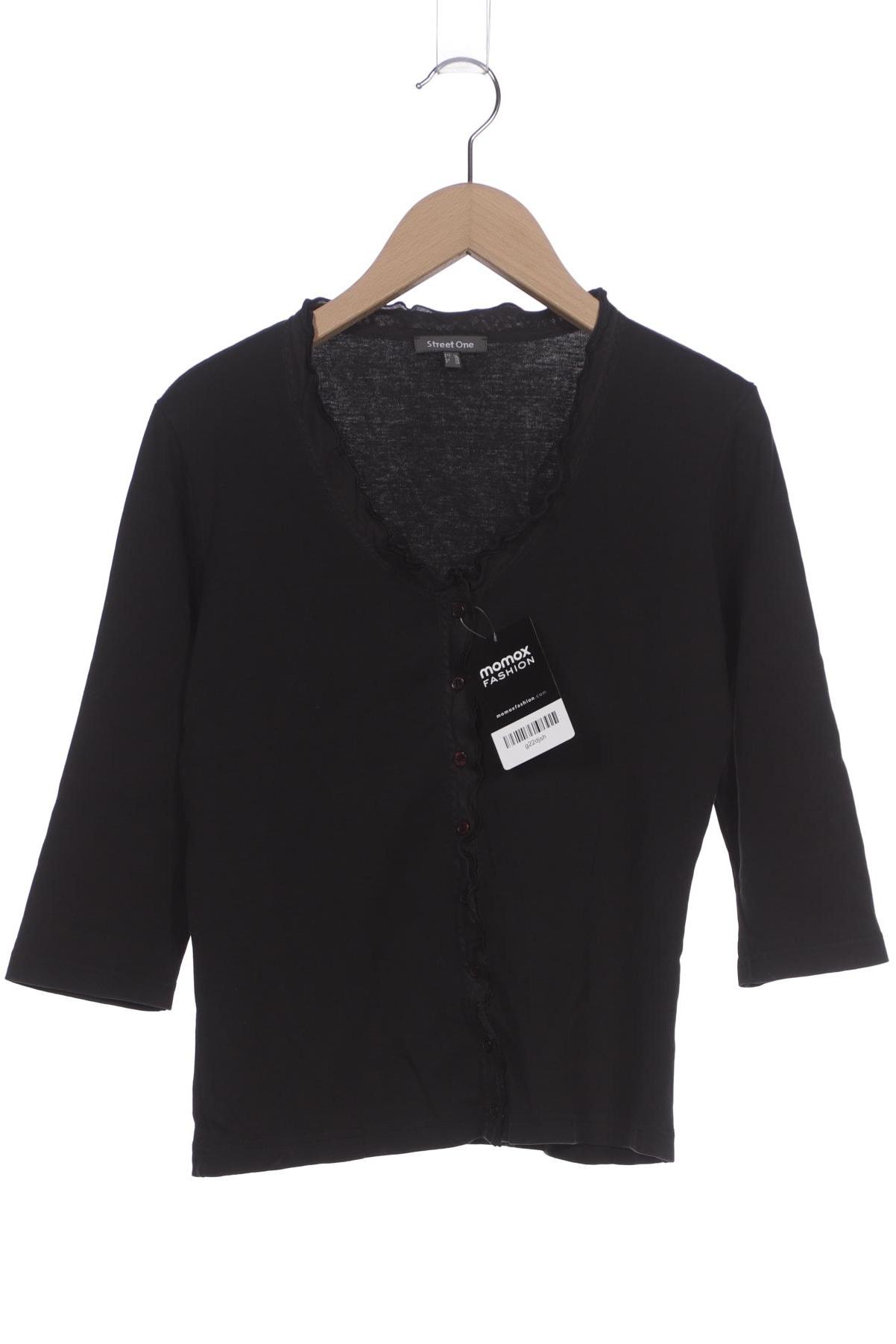 Thumbnail - Street One Damen Strickjacke, schwarz, Gr. 36