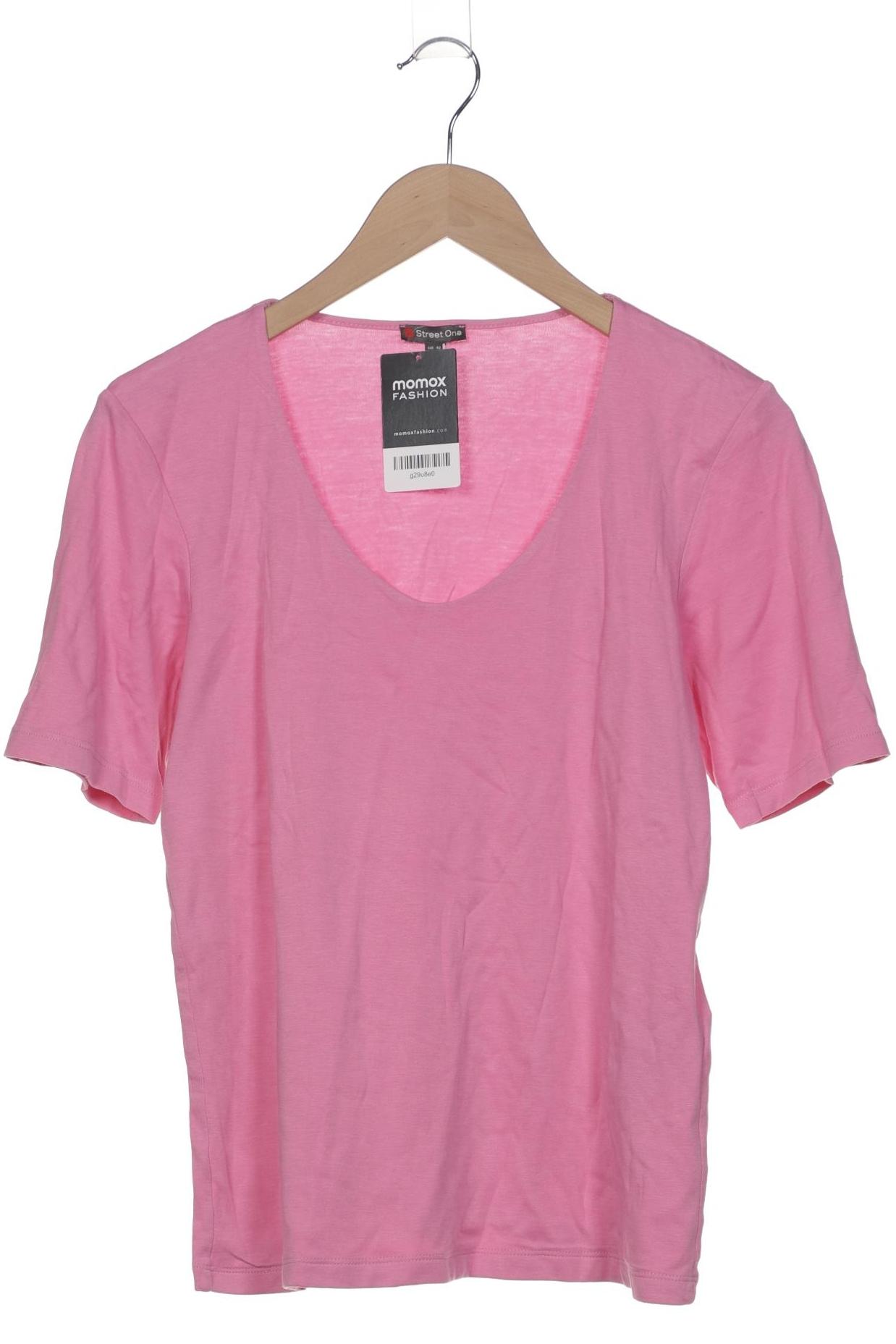 

Street One Damen T-Shirt, pink, Gr. 40