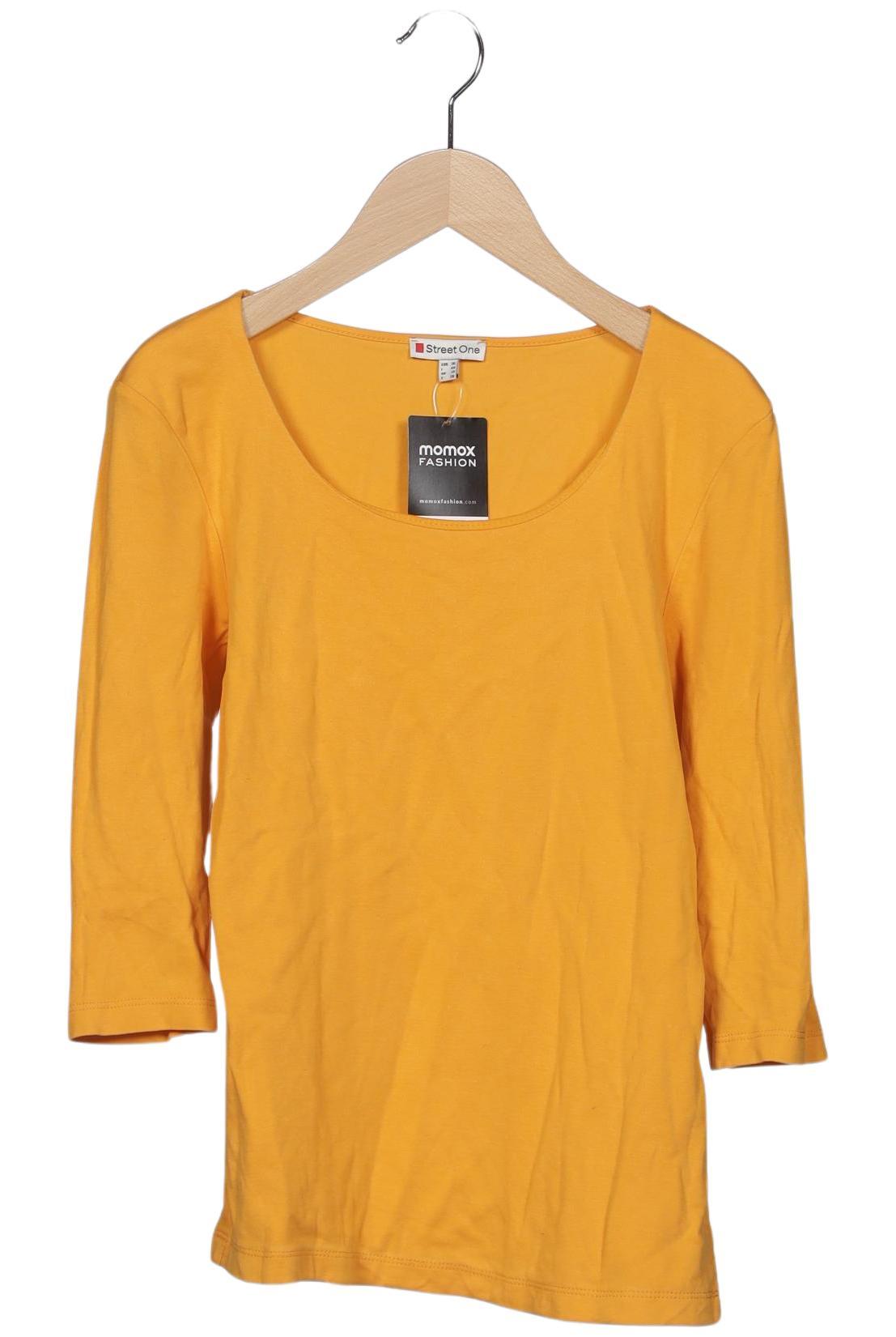 

Street One Damen Langarmshirt, gelb, Gr. 36