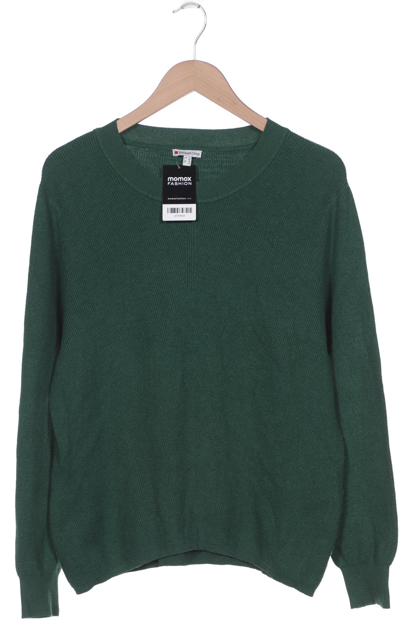 

Street One Damen Pullover, grün, Gr. 42
