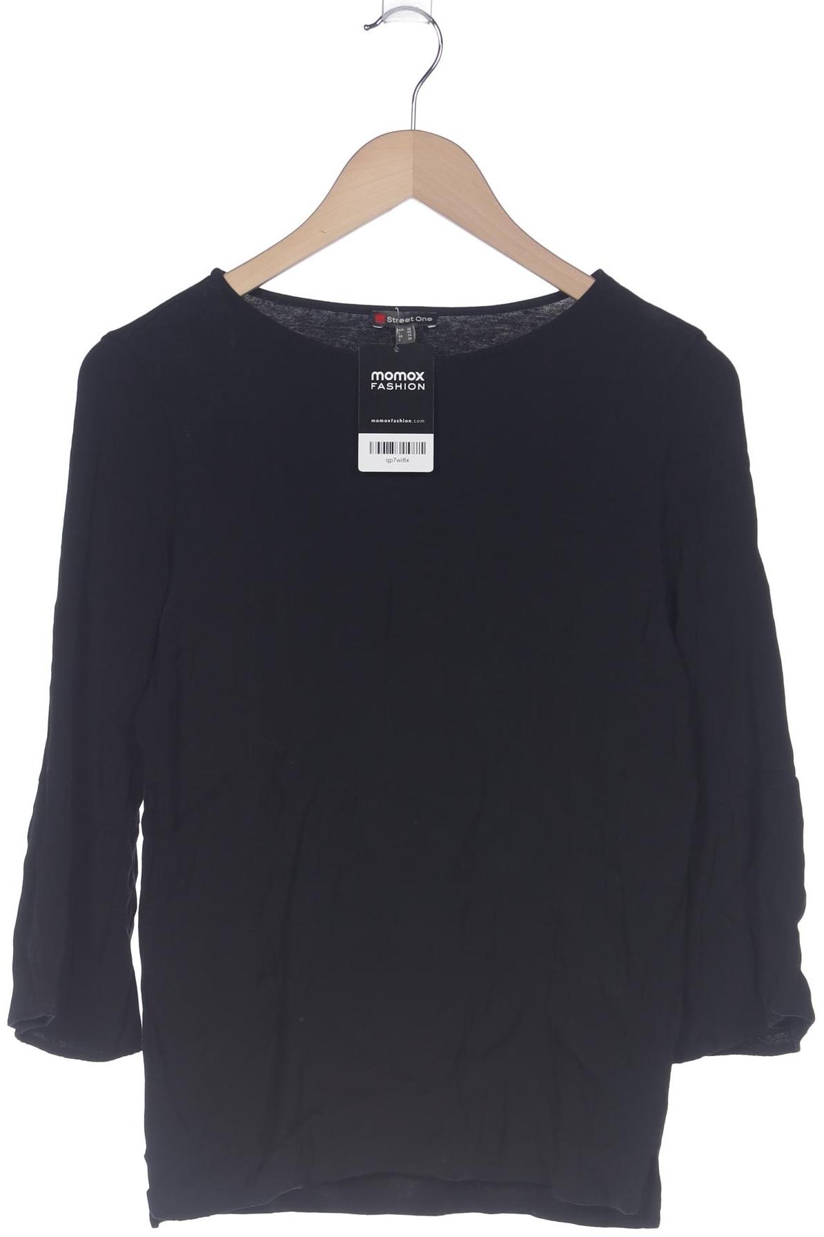 

Street One Damen Langarmshirt, schwarz, Gr. 40