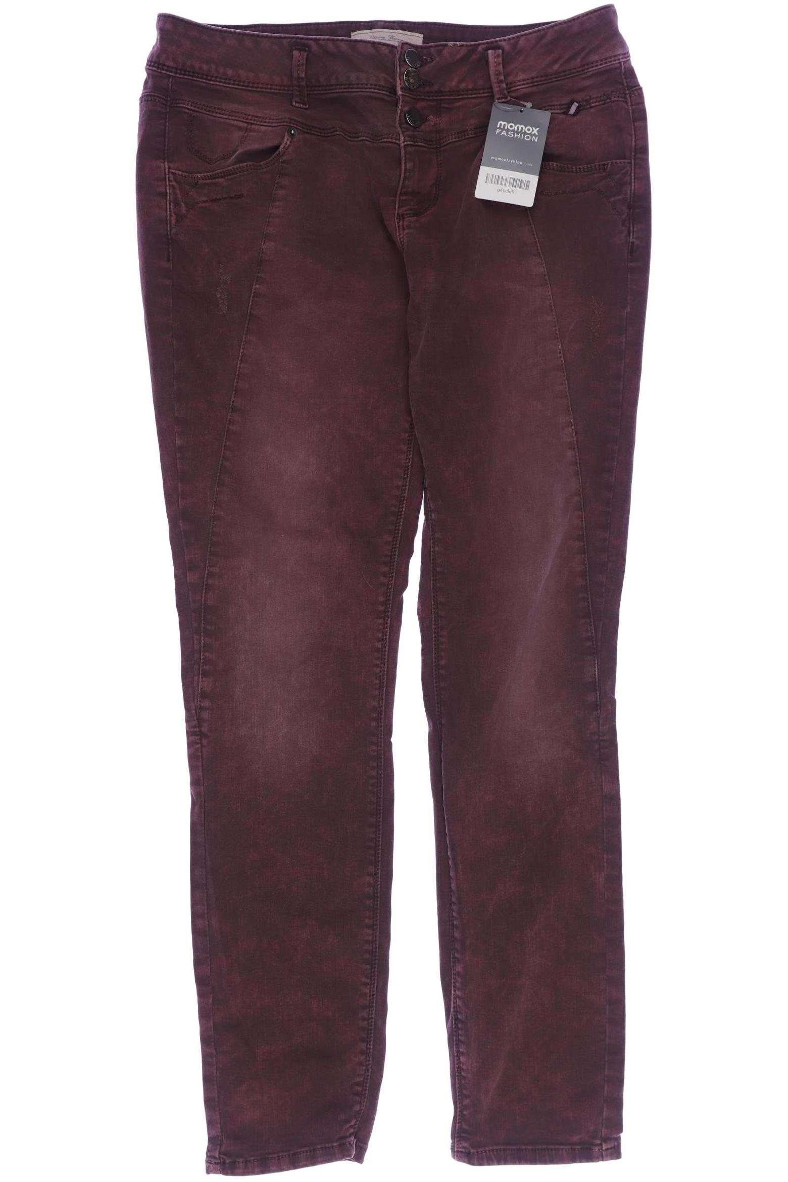 

Street One Damen Jeans, bordeaux, Gr. 30