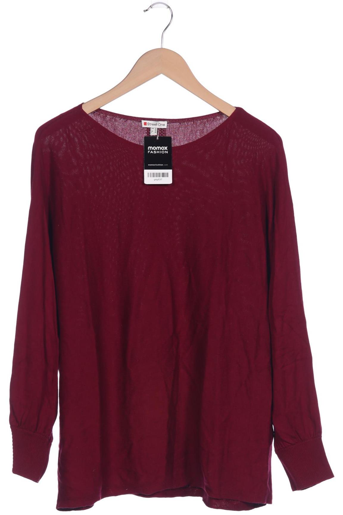 

Street One Damen Pullover, bordeaux, Gr. 46