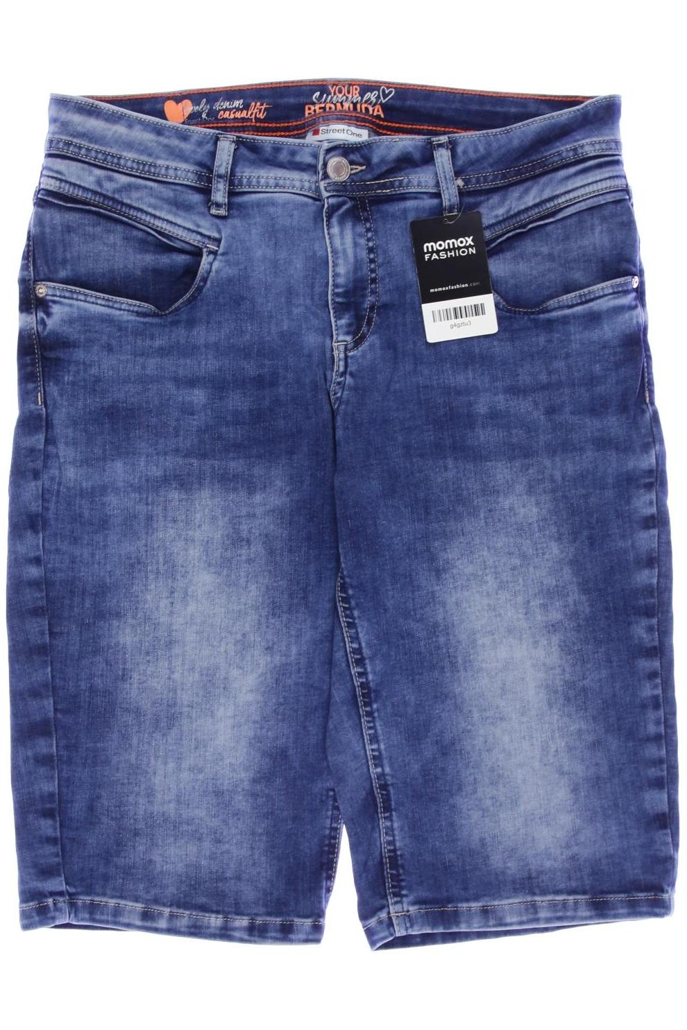 

Street One Damen Shorts, blau, Gr. 30