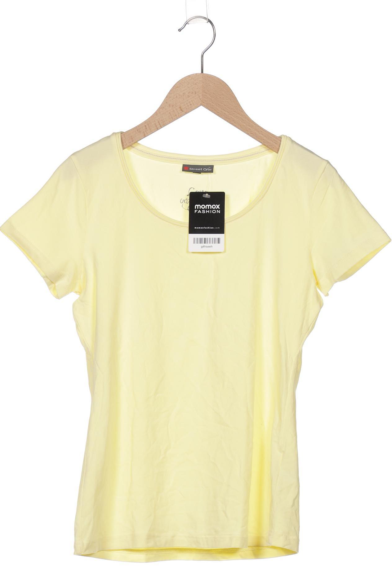 

Street One Damen T-Shirt, gelb, Gr. 36