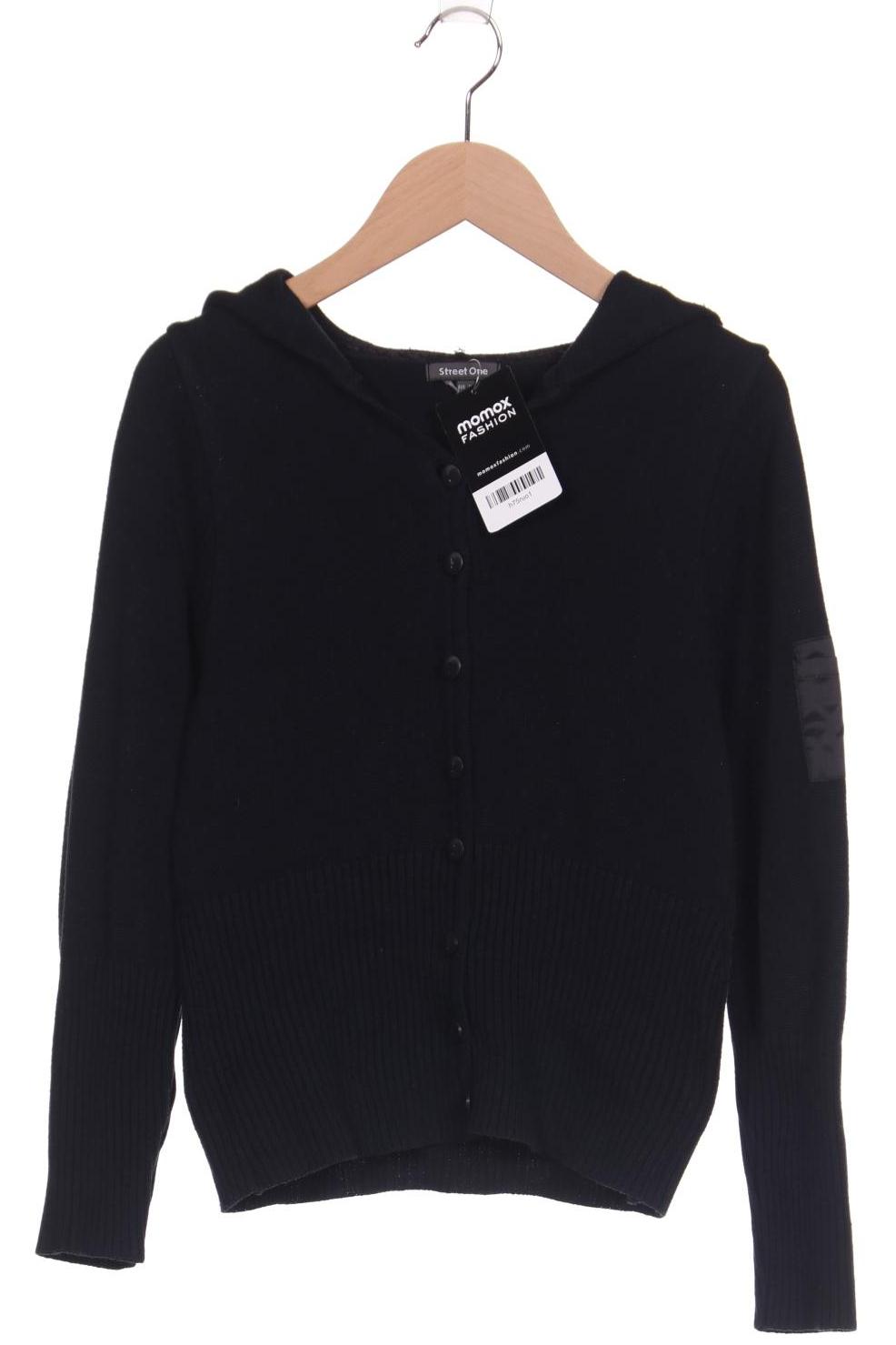 

Street One Damen Strickjacke, schwarz, Gr. 36