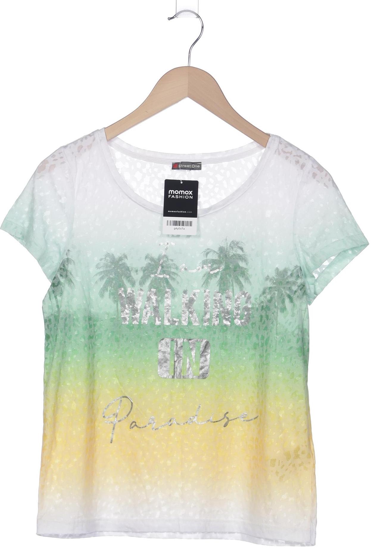 

Street One Damen T-Shirt, mehrfarbig, Gr. 38