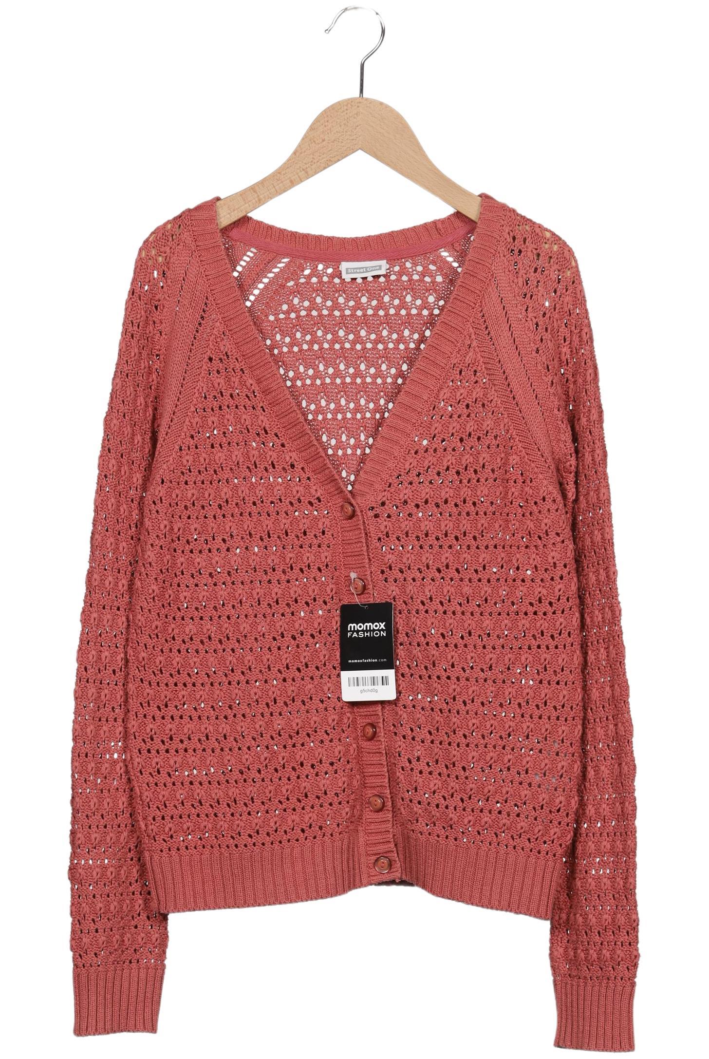 

Street One Damen Strickjacke, pink, Gr. 38