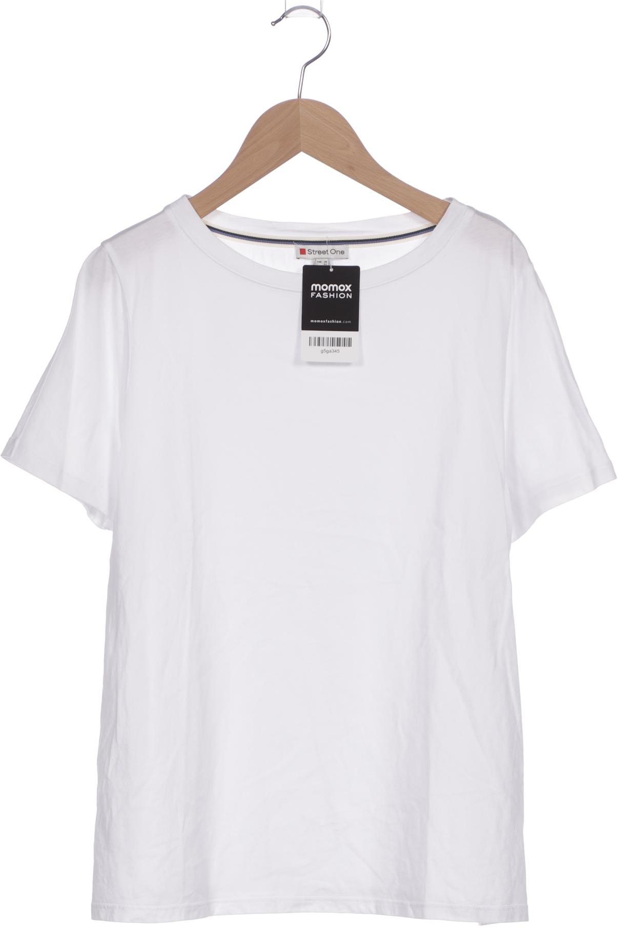 

Street One Damen T-Shirt, weiß, Gr. 38