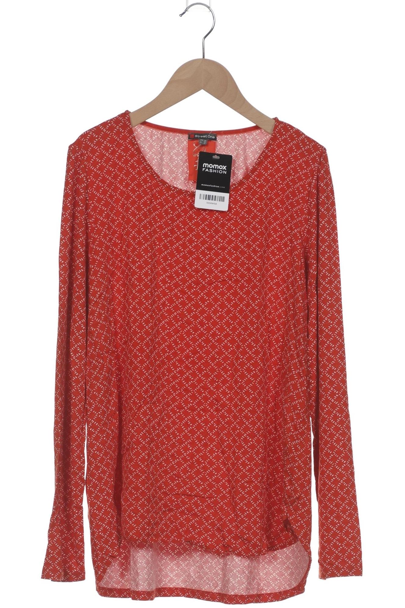 

Street One Damen Langarmshirt, rot, Gr. 42