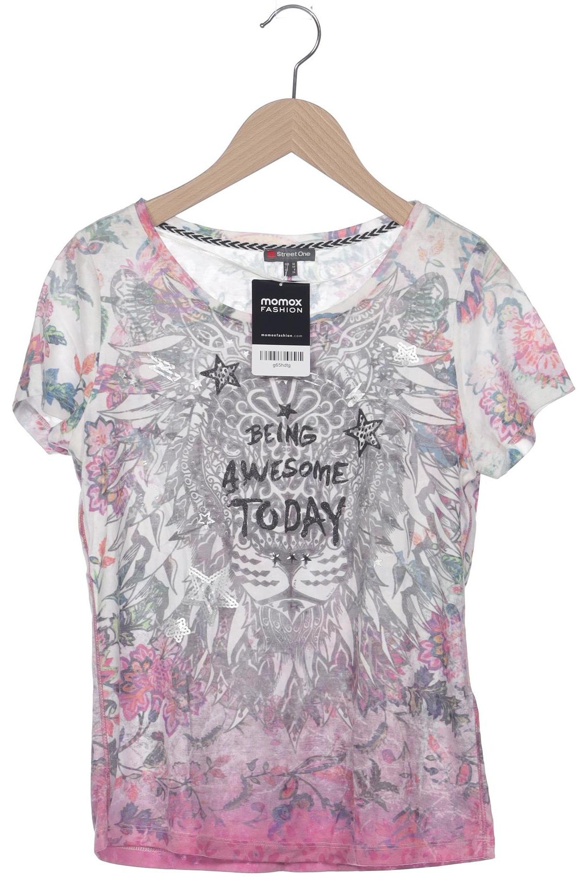 

Street One Damen T-Shirt, mehrfarbig, Gr. 34