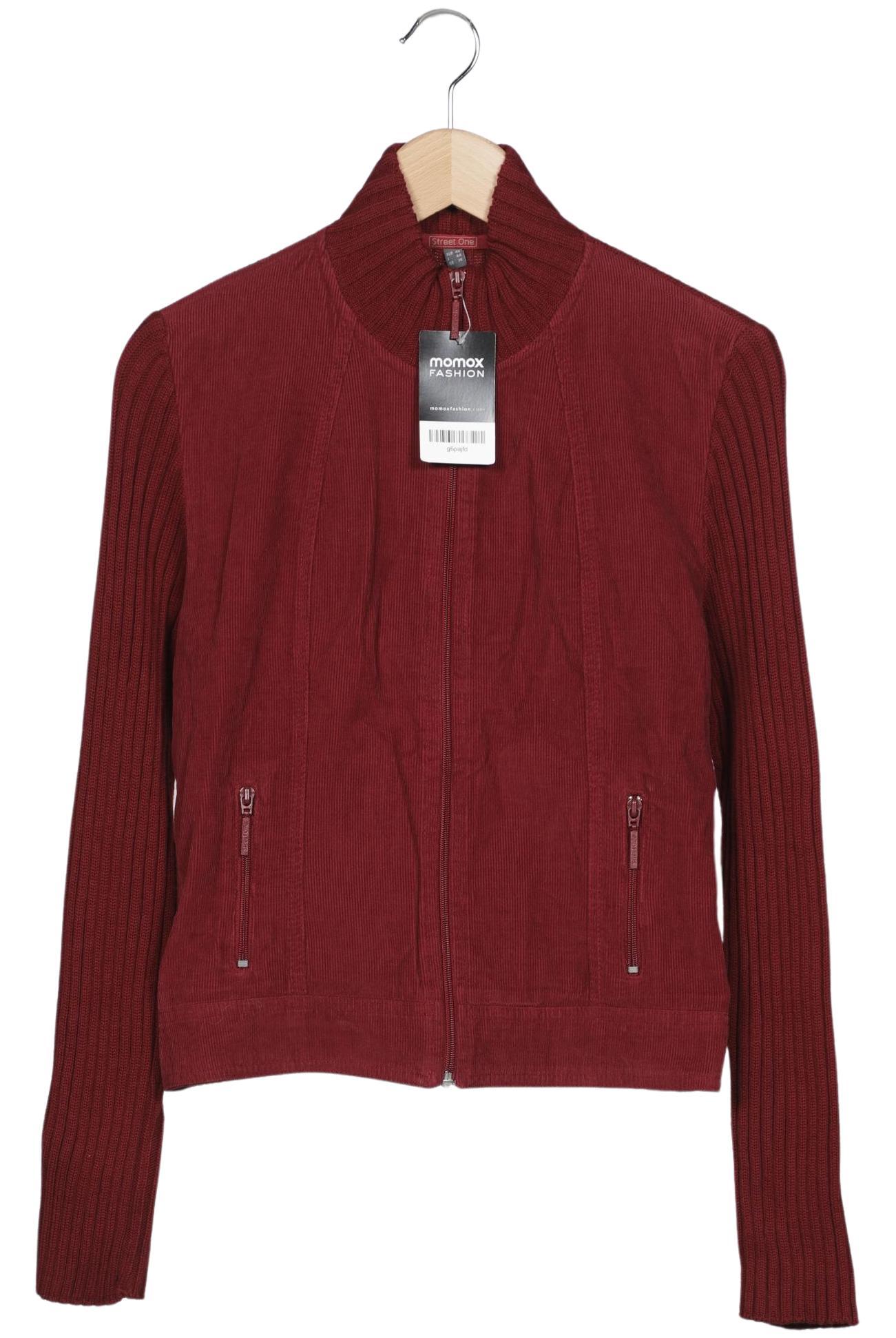 

Street One Damen Strickjacke, rot, Gr. 40