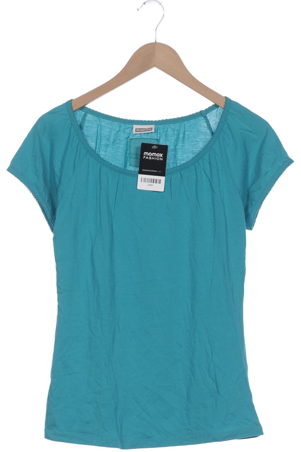 

Street One Damen T-Shirt, blau, Gr. 42