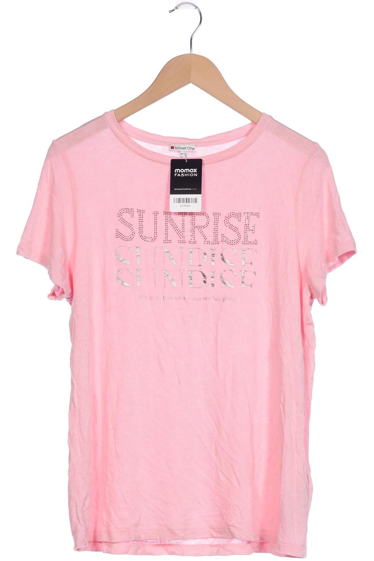 

Street One Damen T-Shirt, pink, Gr. 42