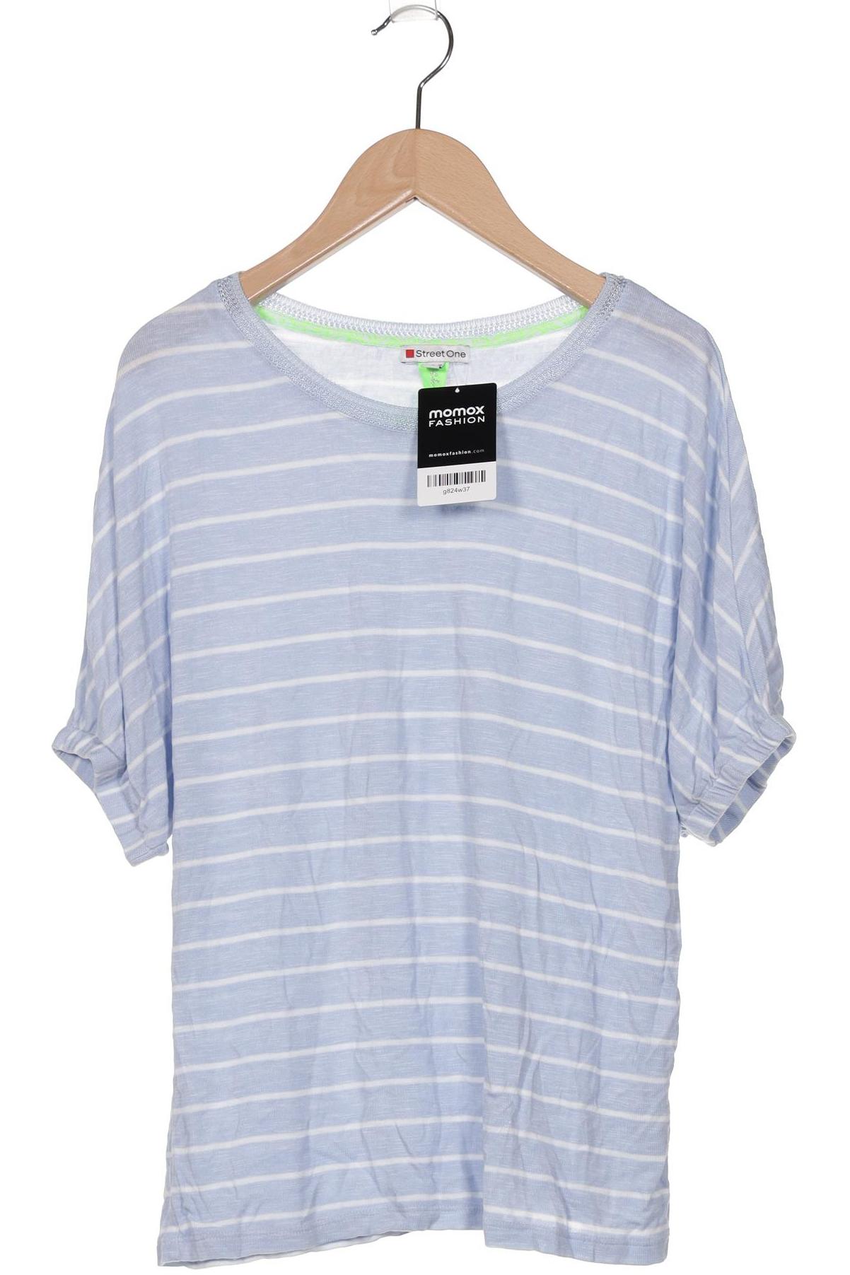 

Street One Damen T-Shirt, hellblau, Gr. 36