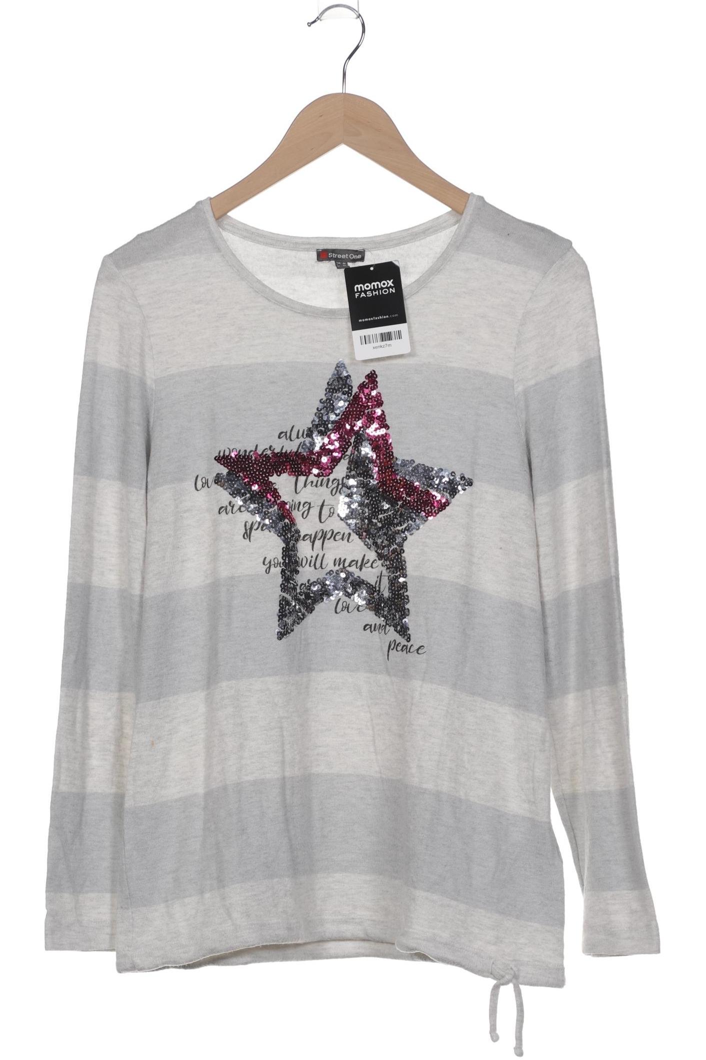 

Street One Damen Pullover, grau, Gr. 40