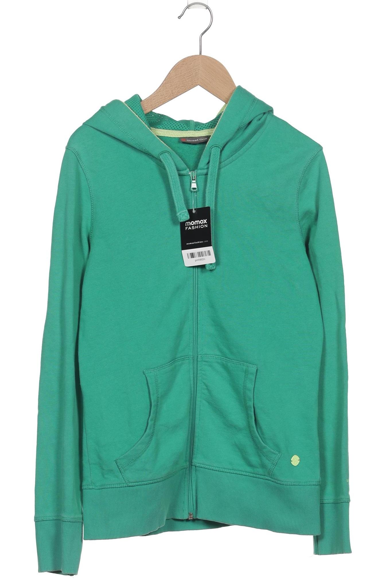 

Street One Damen Kapuzenpullover, grün, Gr. 38