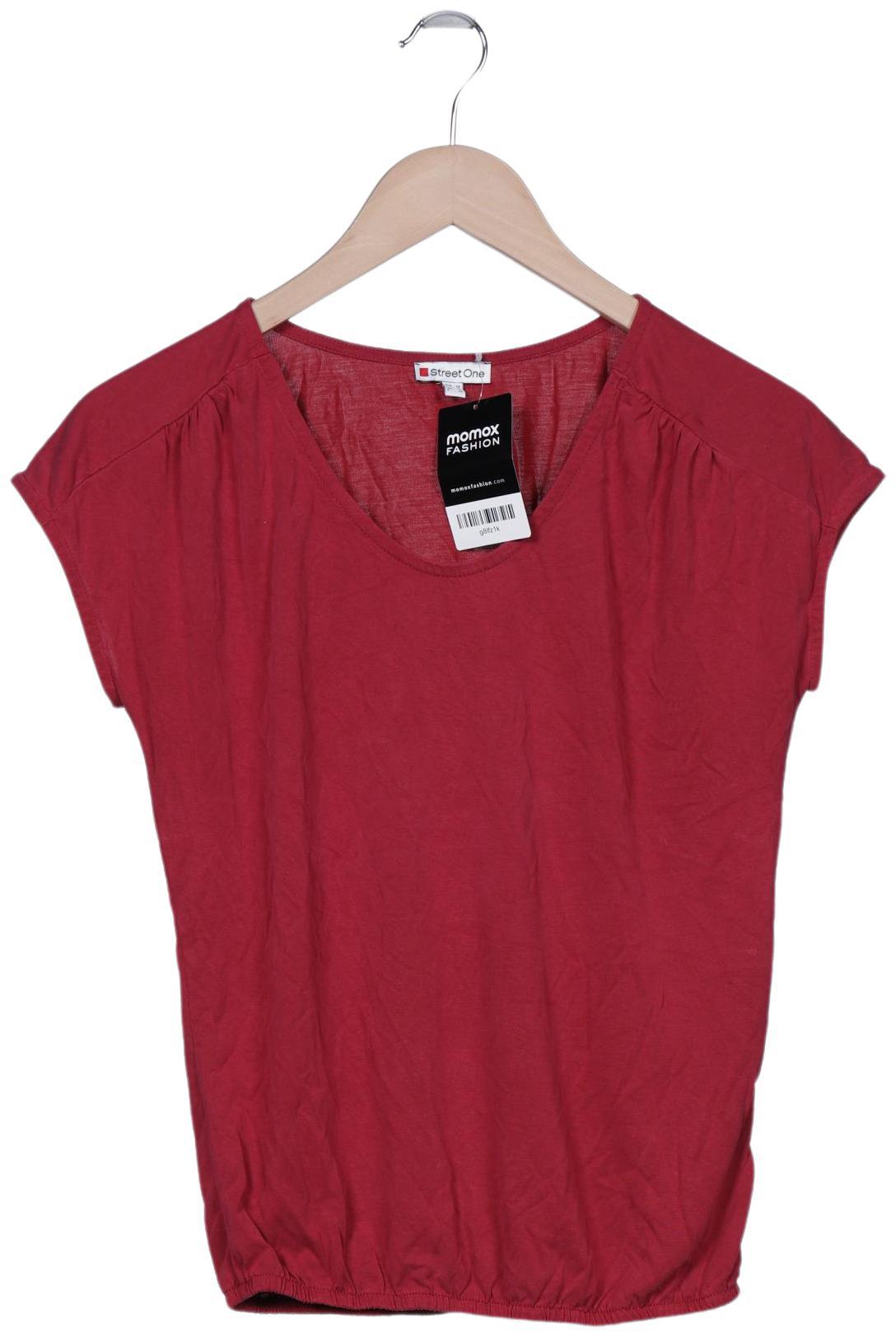 

Street One Damen T-Shirt, bordeaux, Gr. 34
