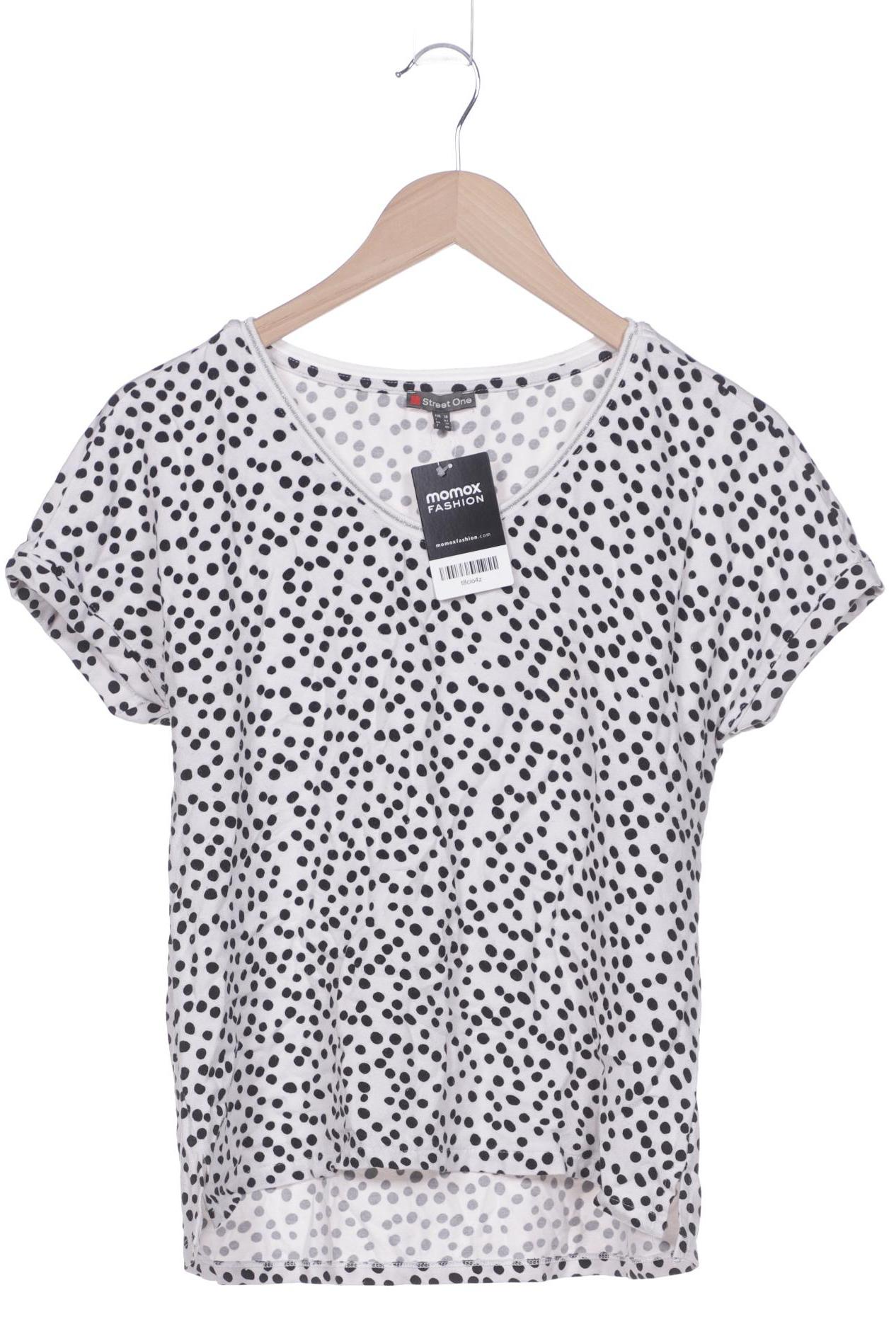 

Street One Damen T-Shirt, weiß, Gr. 38
