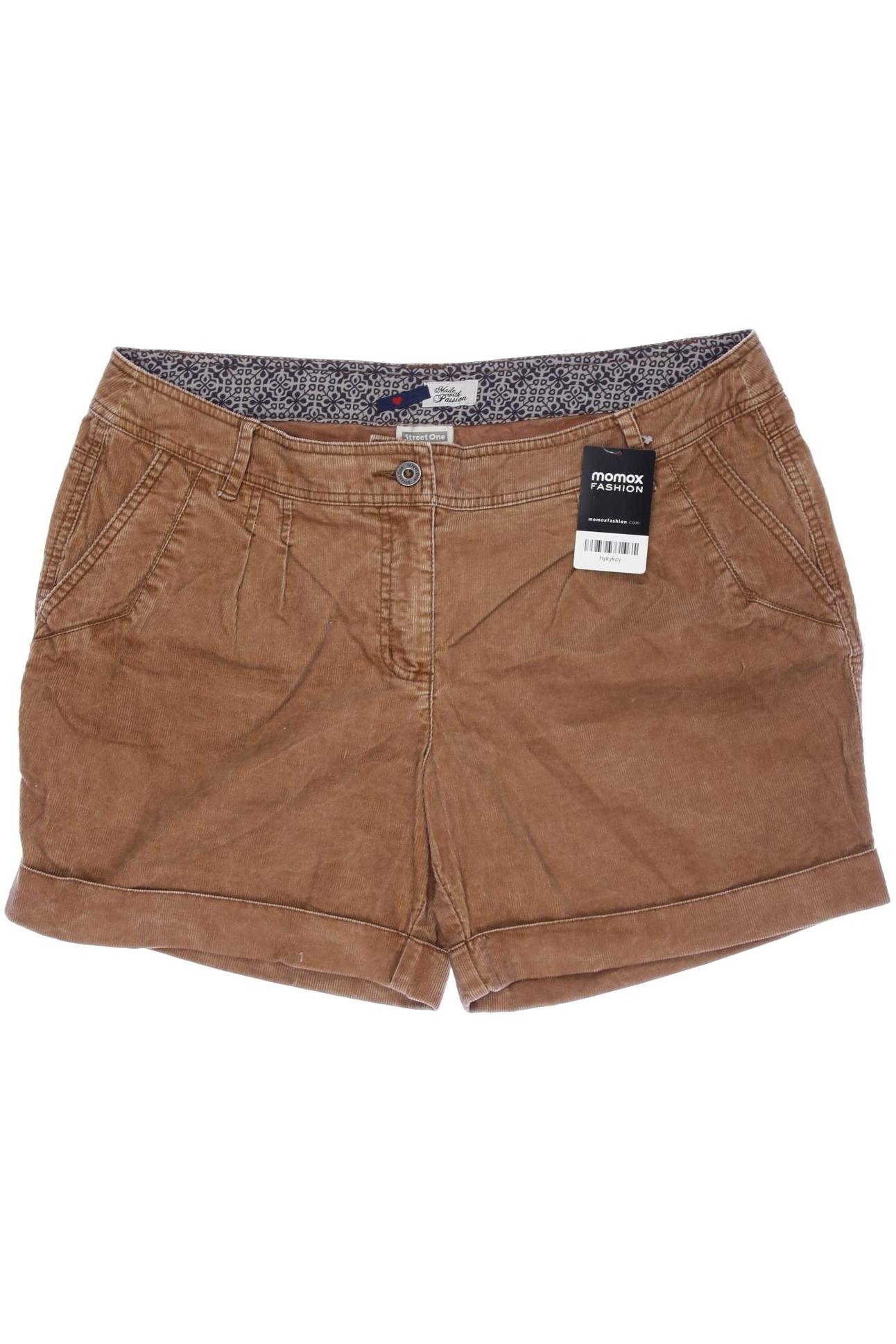 

Street One Damen Shorts, braun, Gr. 44
