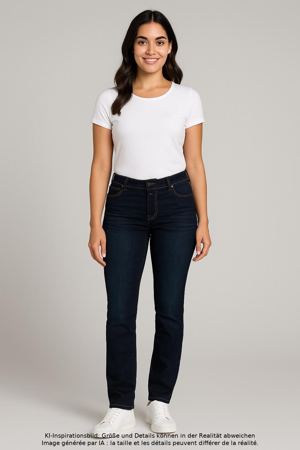 

Street One Damen Jeans, marineblau, Gr. 32