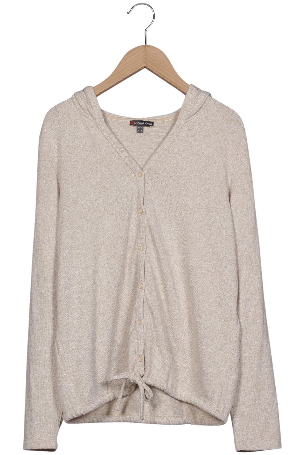 

Street One Damen Strickjacke, beige, Gr. 38