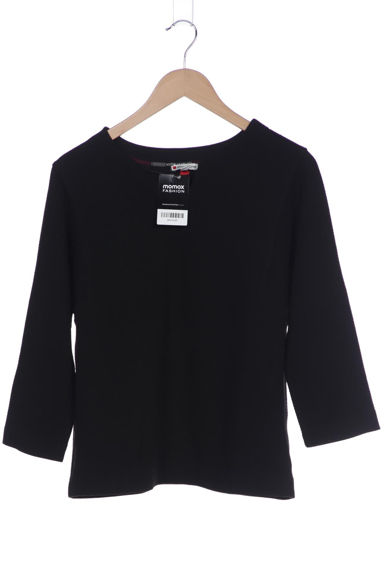 

Street One Damen Sweatshirt, schwarz, Gr. 40