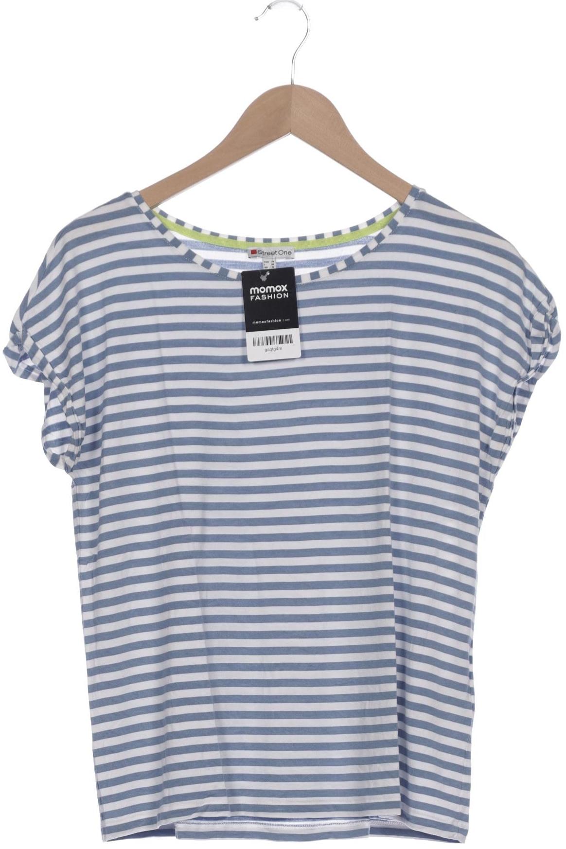 

Street One Damen T-Shirt, blau, Gr. 38