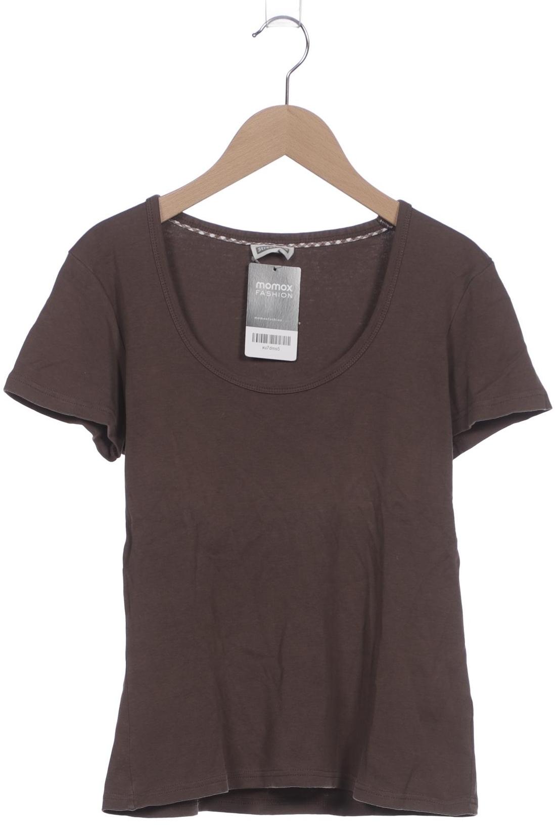 

Street One Damen T-Shirt, braun, Gr. 38