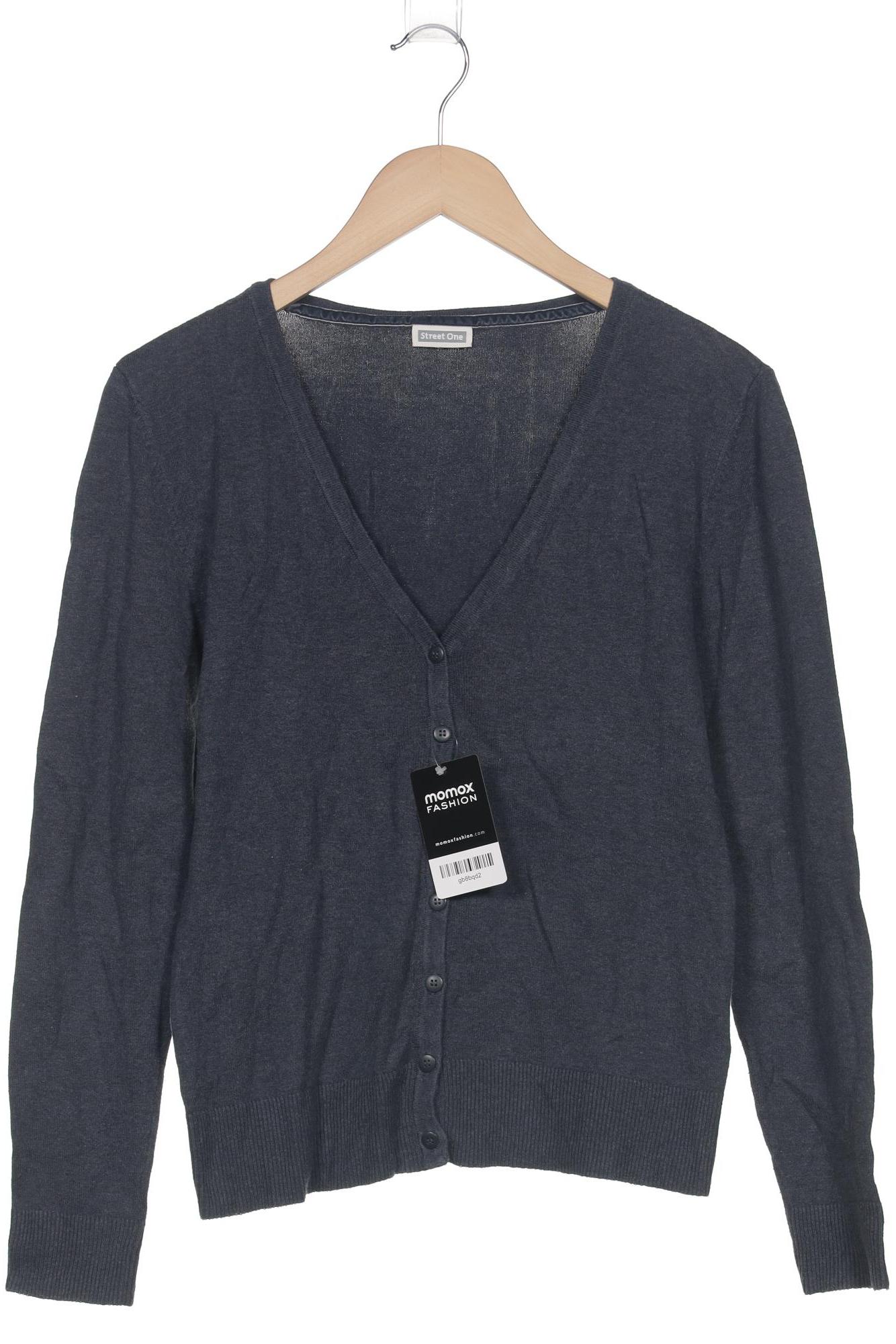 

Street One Damen Strickjacke, marineblau, Gr. 40