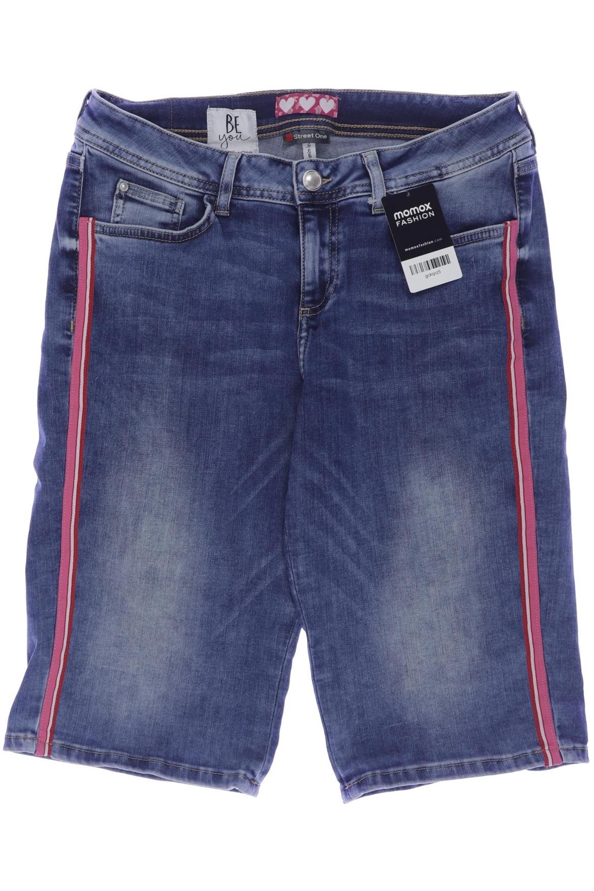 

Street One Damen Shorts, blau, Gr. 27