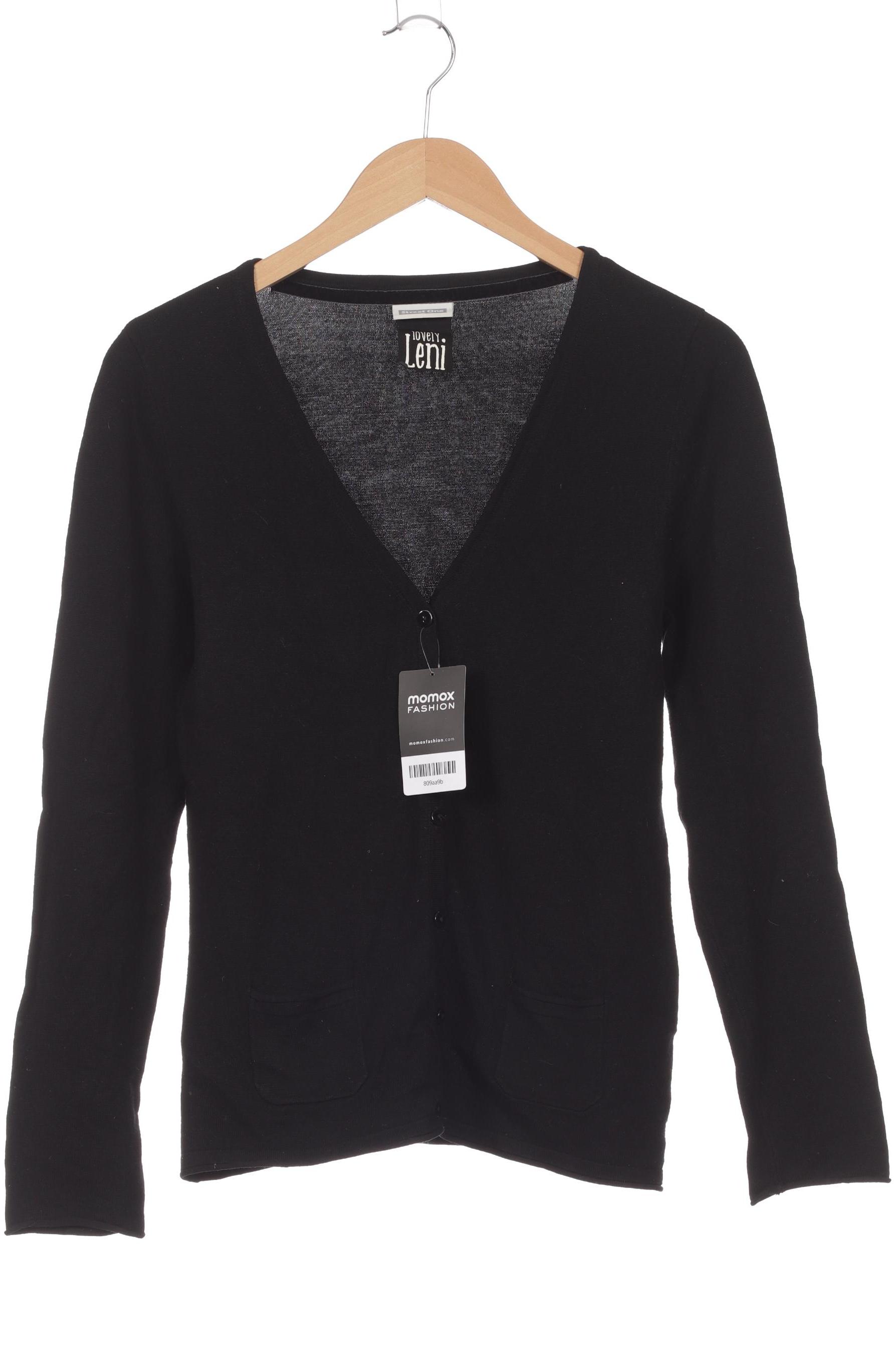 

Street One Damen Strickjacke, schwarz, Gr. 36