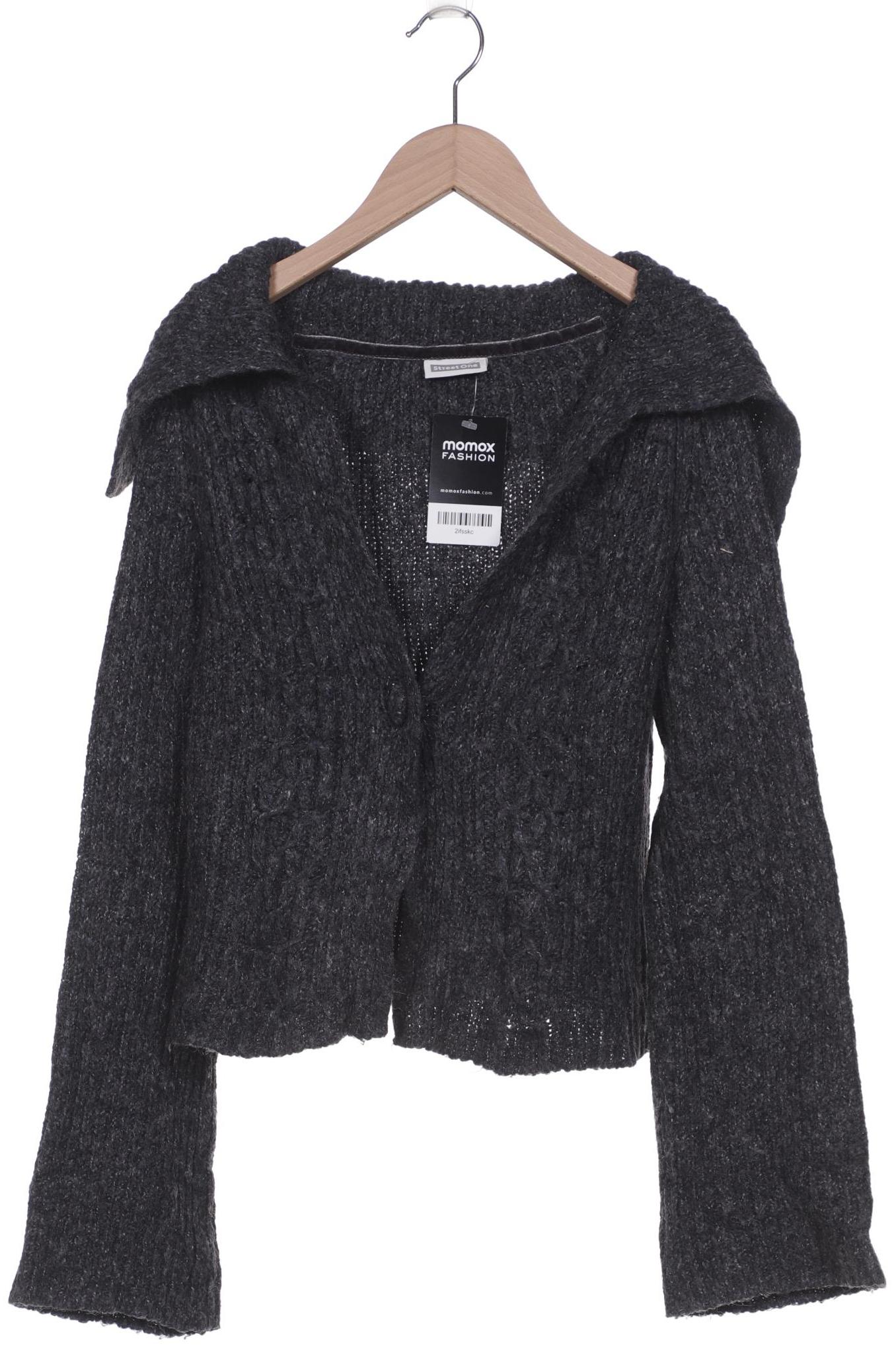 

Street One Damen Strickjacke, schwarz, Gr. 38