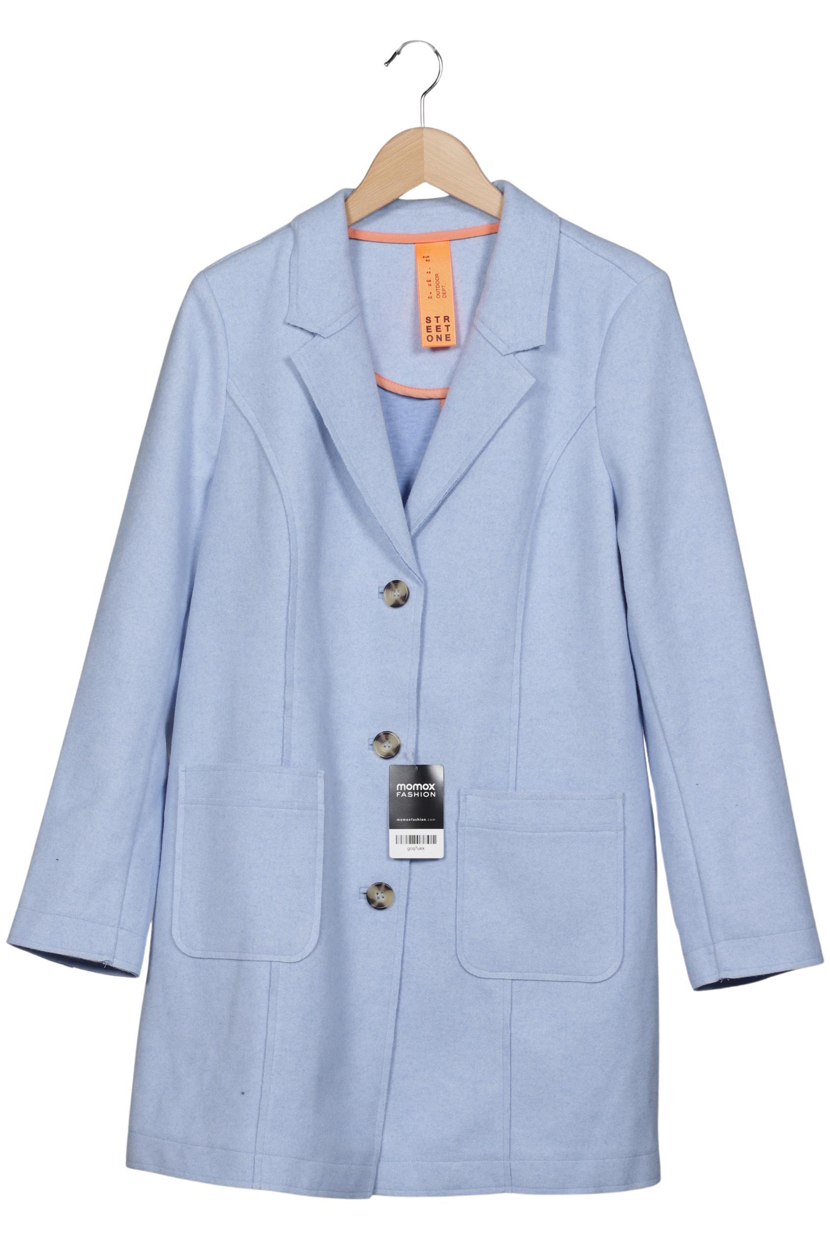 

Street One Damen Mantel, hellblau, Gr. 40