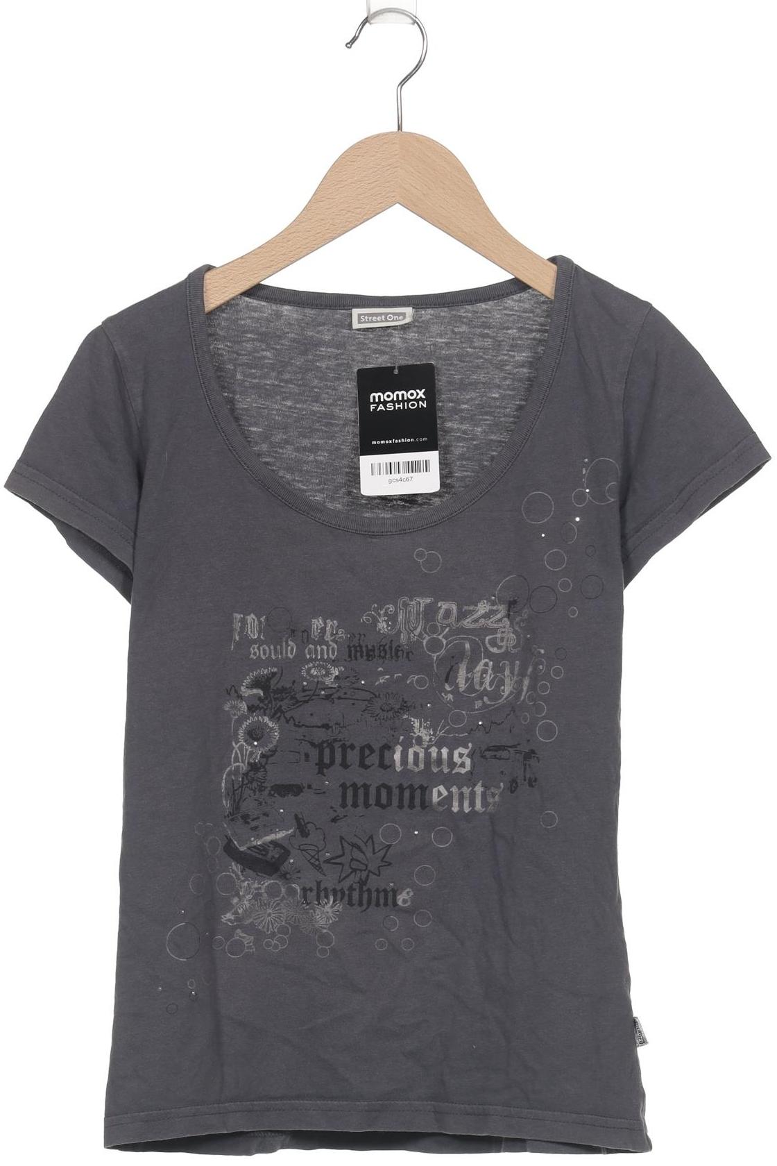 

Street One Damen T-Shirt, grau, Gr. 38