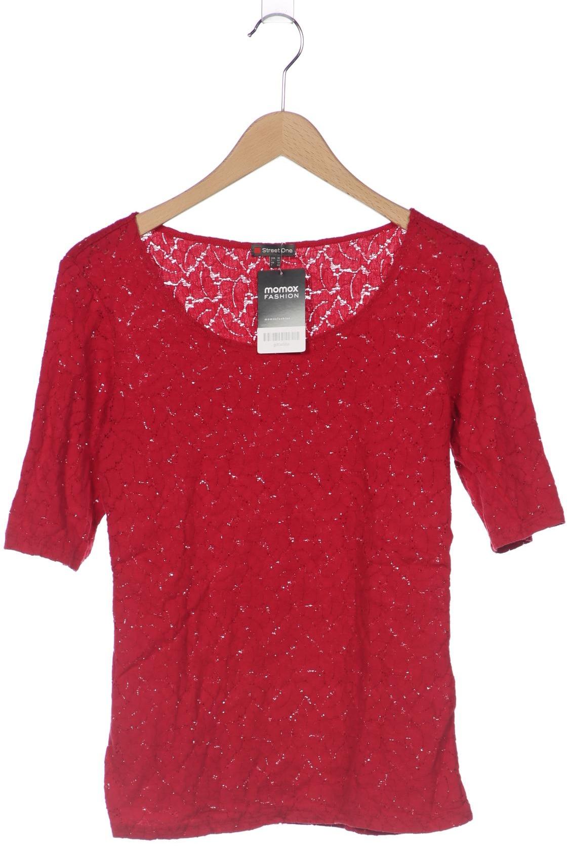 

Street One Damen T-Shirt, rot, Gr. 38