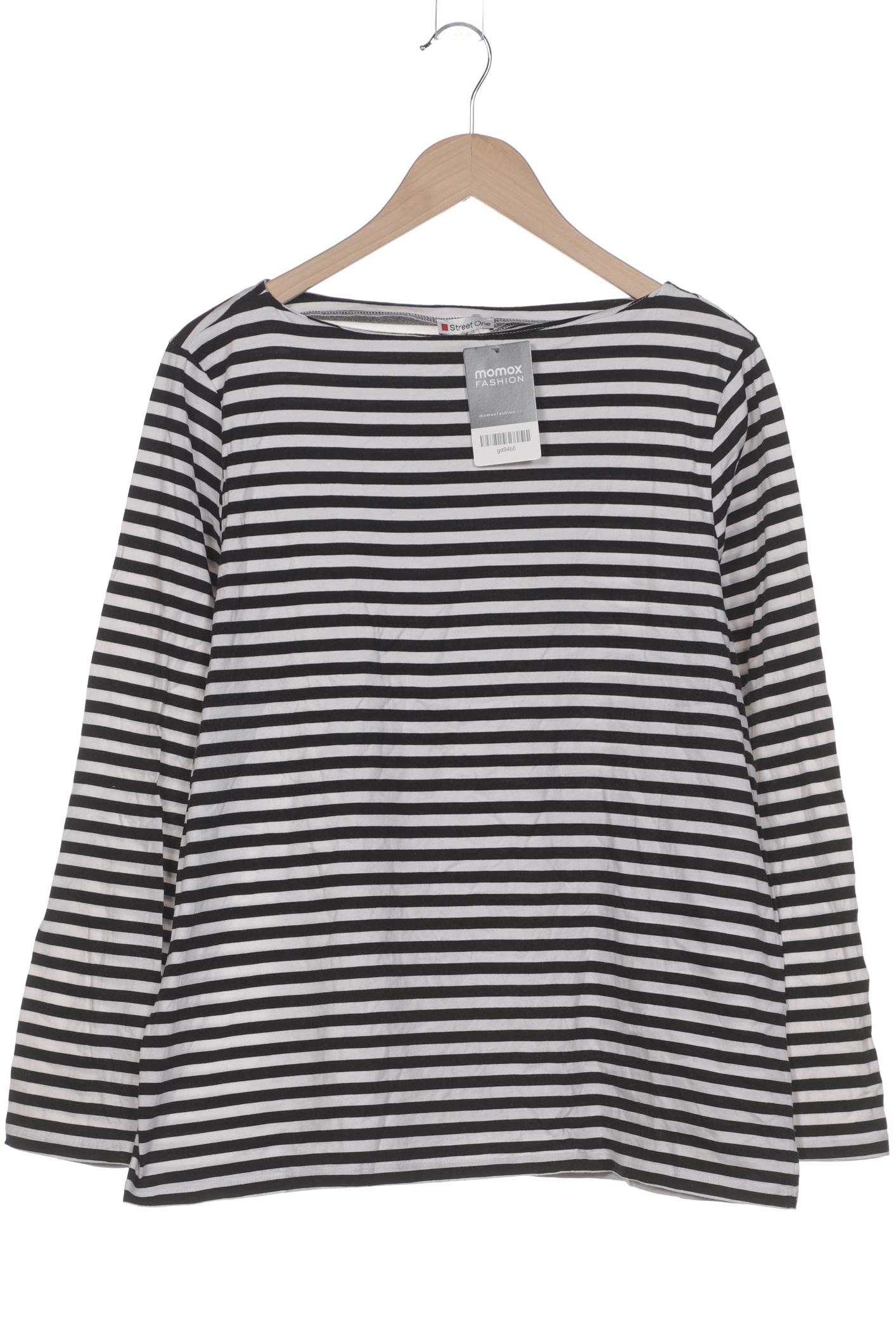 

Street One Damen Langarmshirt, schwarz, Gr. 44