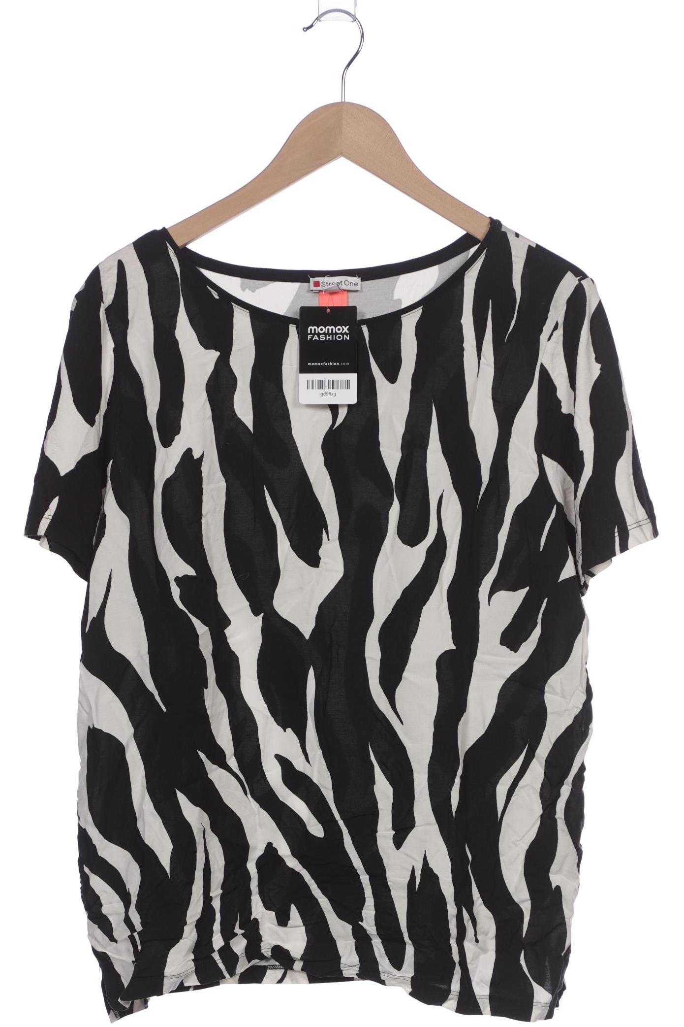 

Street One Damen T-Shirt, schwarz, Gr. 44