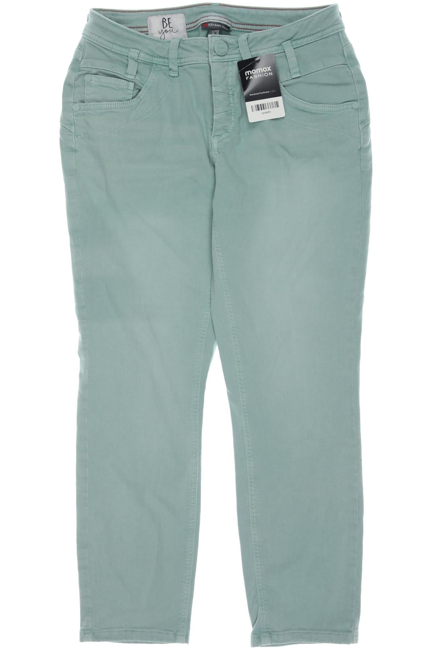 

Street One Damen Jeans, hellgrün, Gr. 28