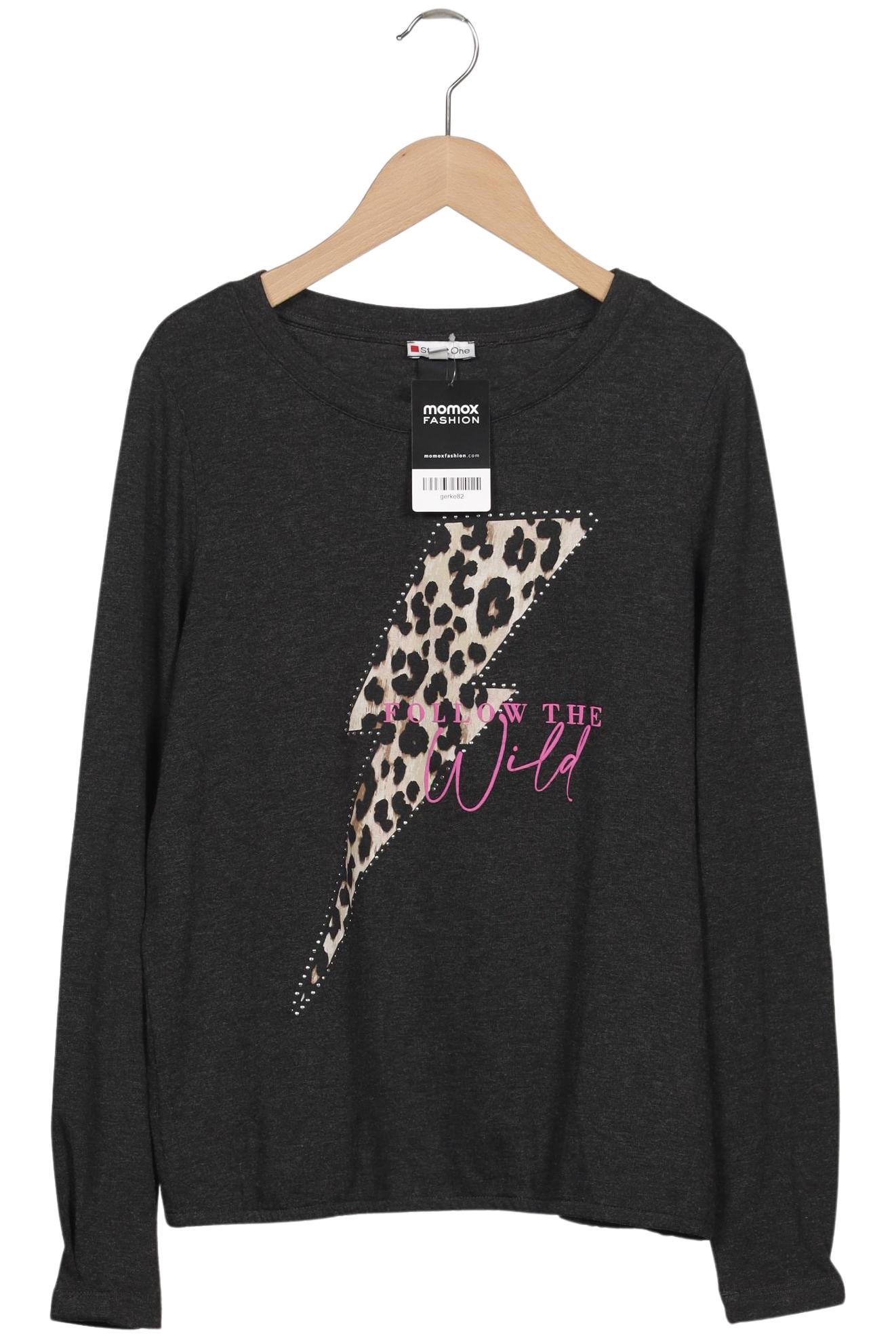 

Street One Damen Langarmshirt, grau, Gr. 38