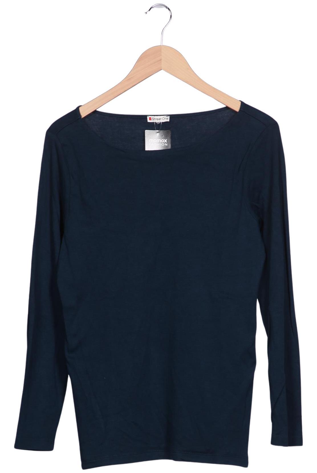 

Street One Damen Langarmshirt, marineblau, Gr. 38